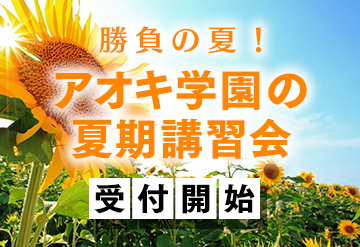 「勝負の夏期講習会」について&夏期講習会での受験体験記の画像