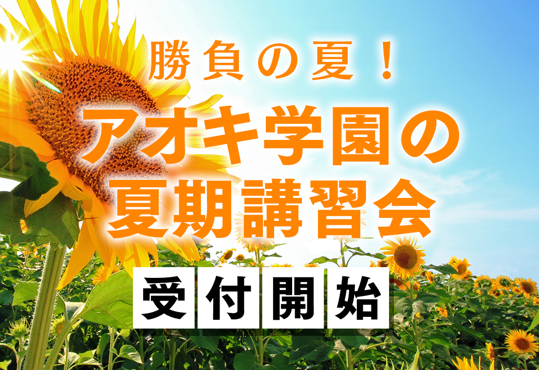 「勝負の夏期講習会」について&夏期講習会での受験体験記の画像