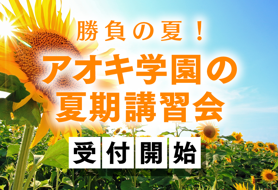 「勝負の夏期講習会」について&夏期講習会での受験体験記の画像